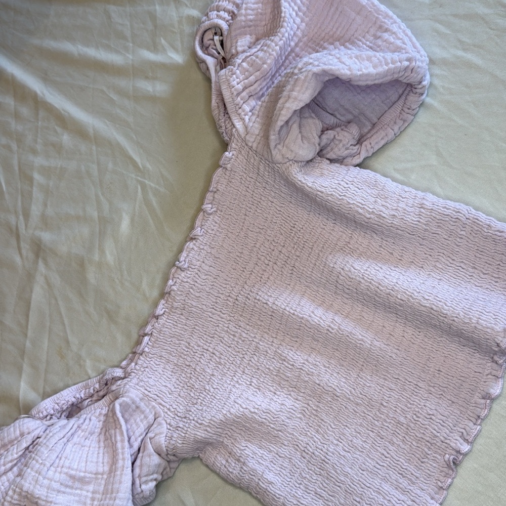 Light Lavender Textured Top